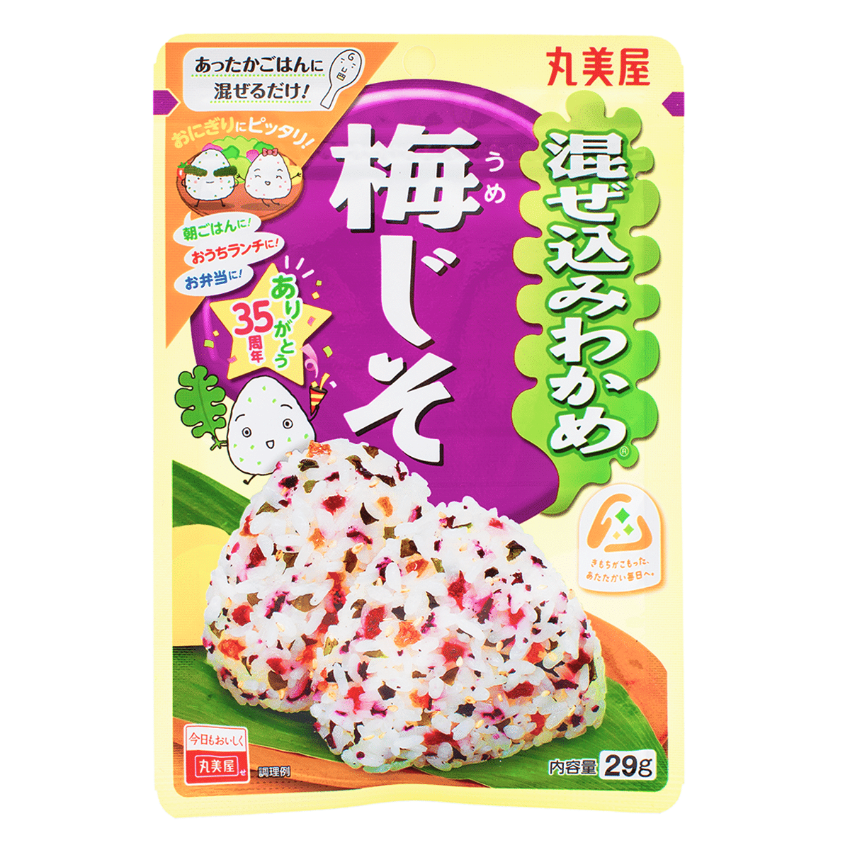 丸美屋 混ぜ込みふりかけ 梅じそ 29 グラム