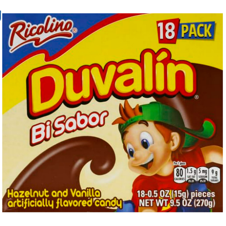 Ricolino Duvalin Hazelnut & Vanilla Spread Candy 270 g