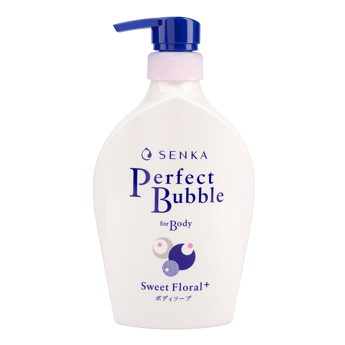 Shiseido Senka Perfect Whip Body Soap, Sweet Floral 500 ml 500 ml