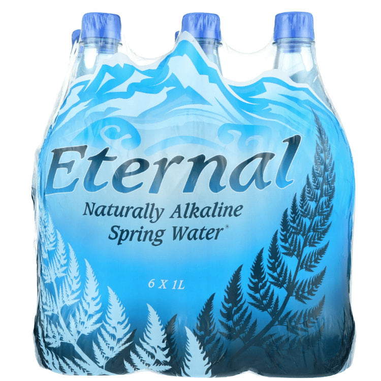 Eternal Naturally Alkaline Spring Water 6 pack 25.36 onza(s) líquida(s)