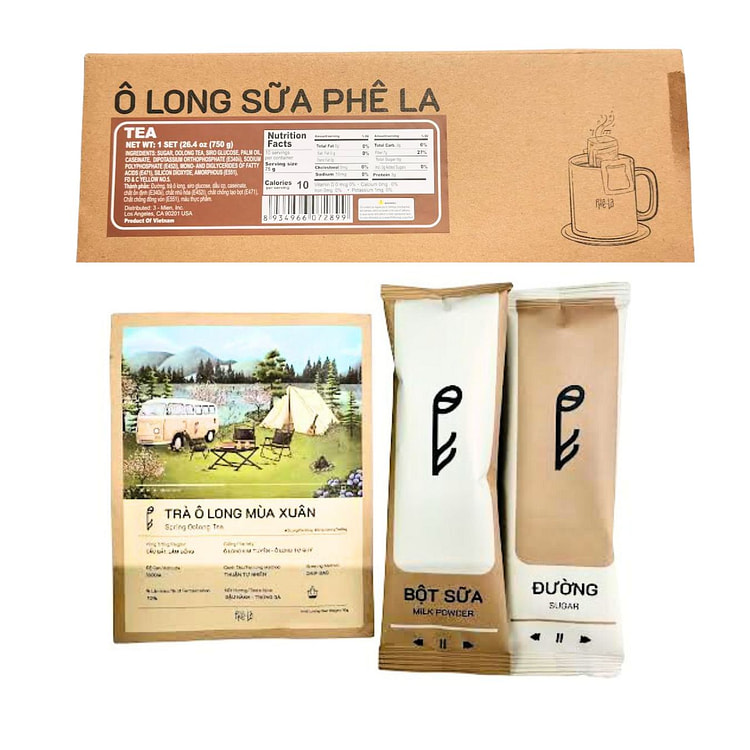 Phe La Oolong Milk Tea Kit 1 box