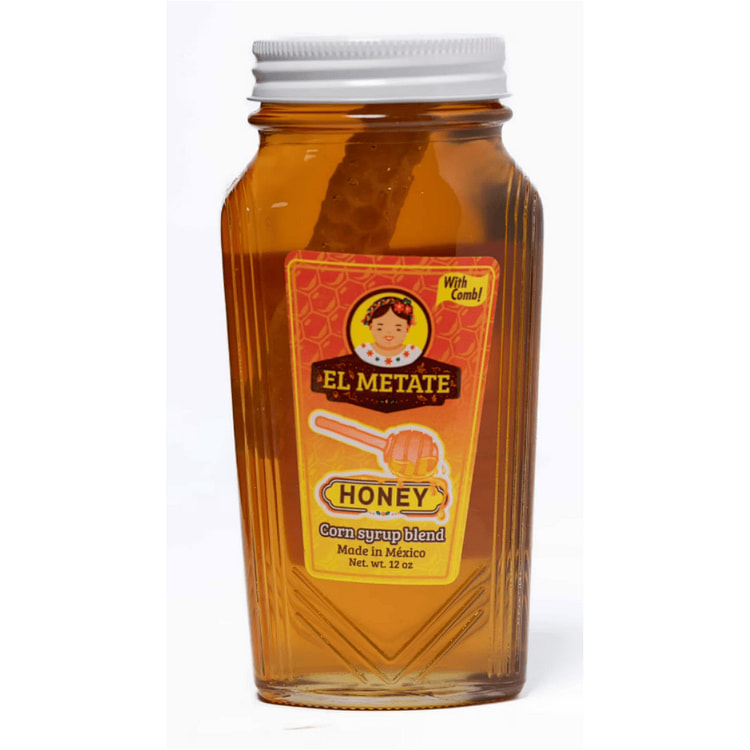 El Metate Honey Corn Syrup Blend 12 oz