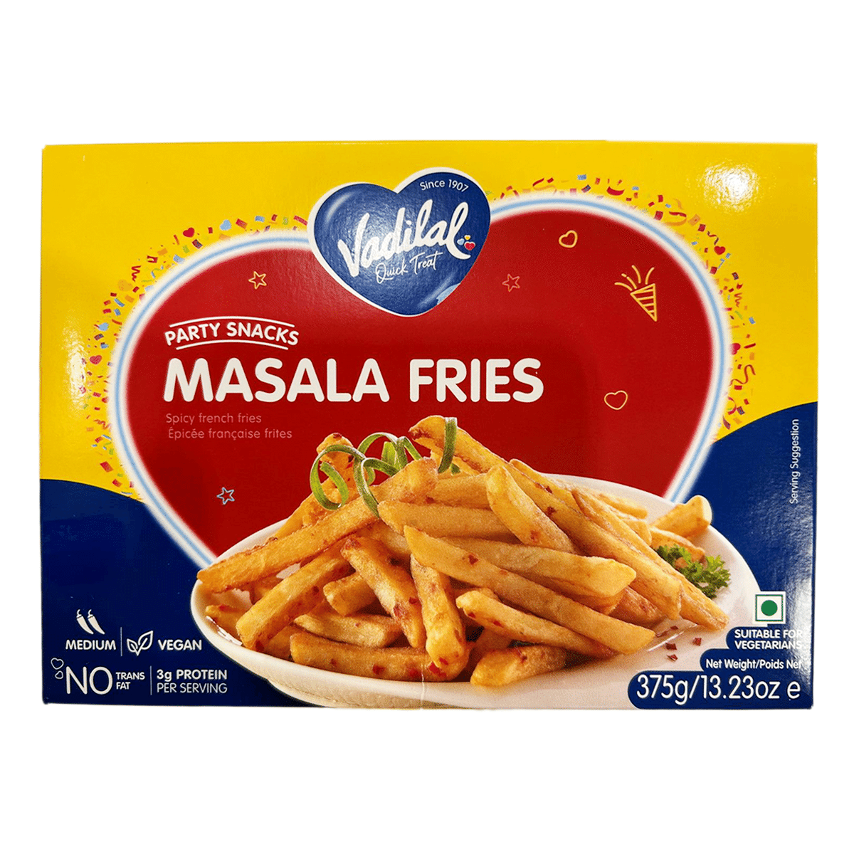 Vadilal Masala Fries 375 g