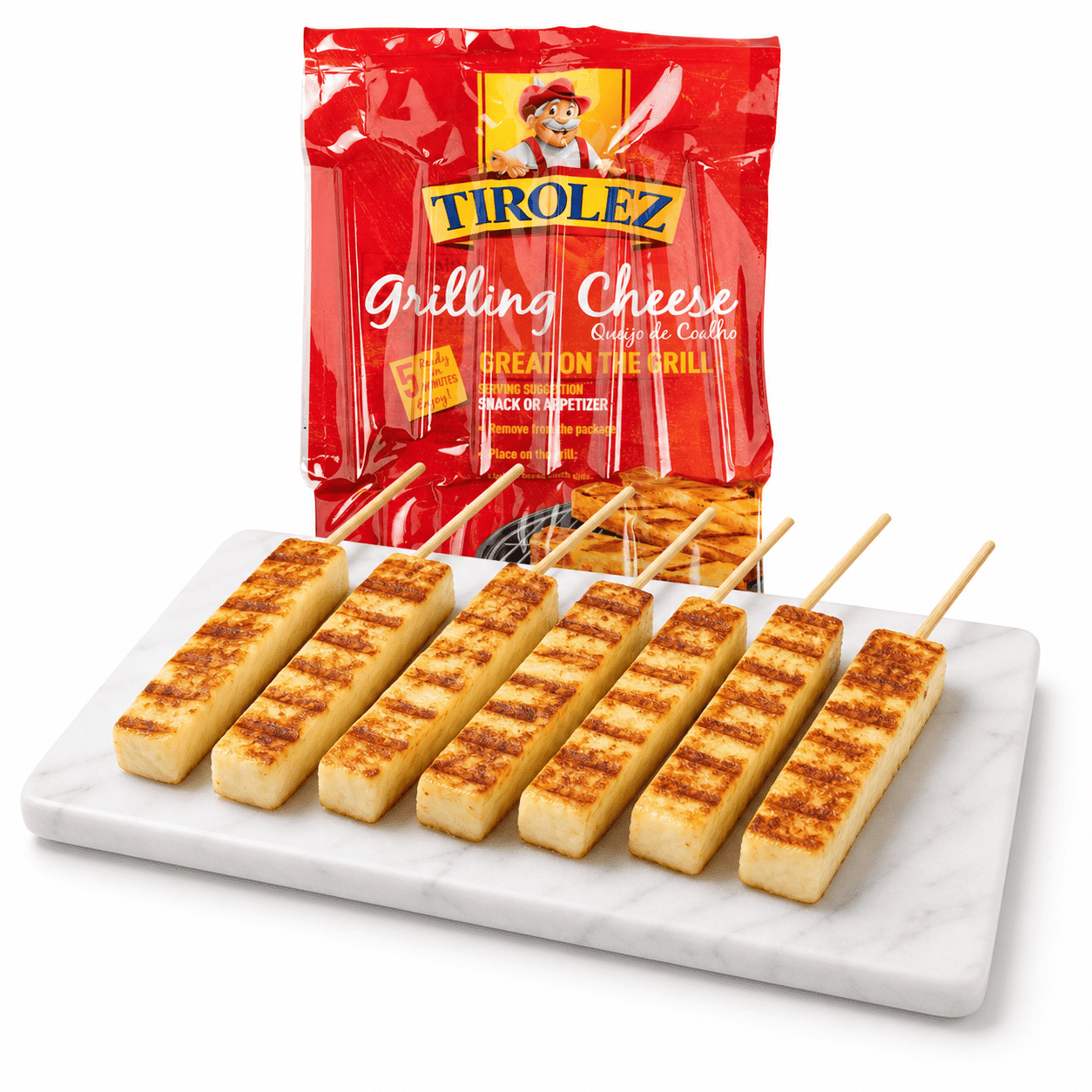 Tirolez Skewered Grilling Cheese 280 g