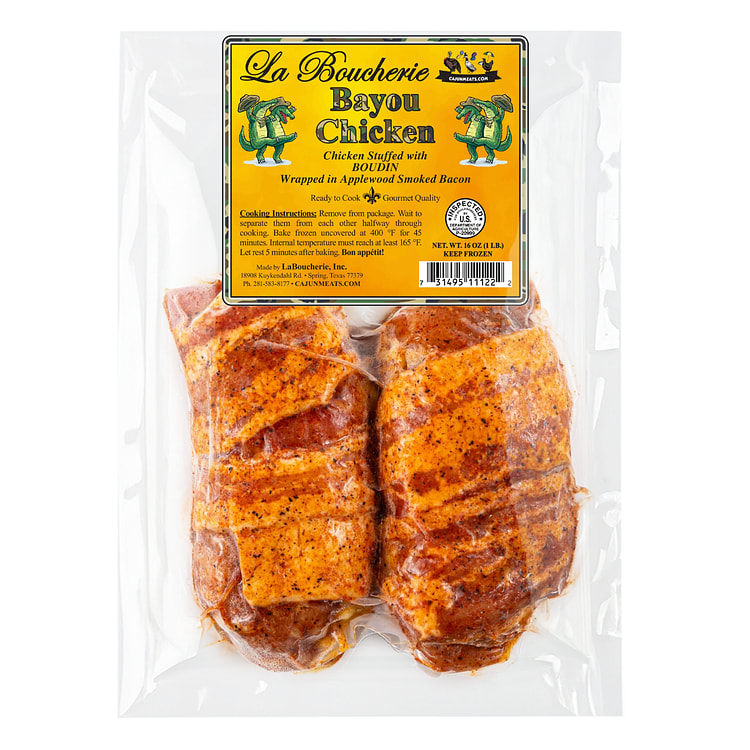 La Boucherie Bayou Boudin Chicken Thigh 16 oz