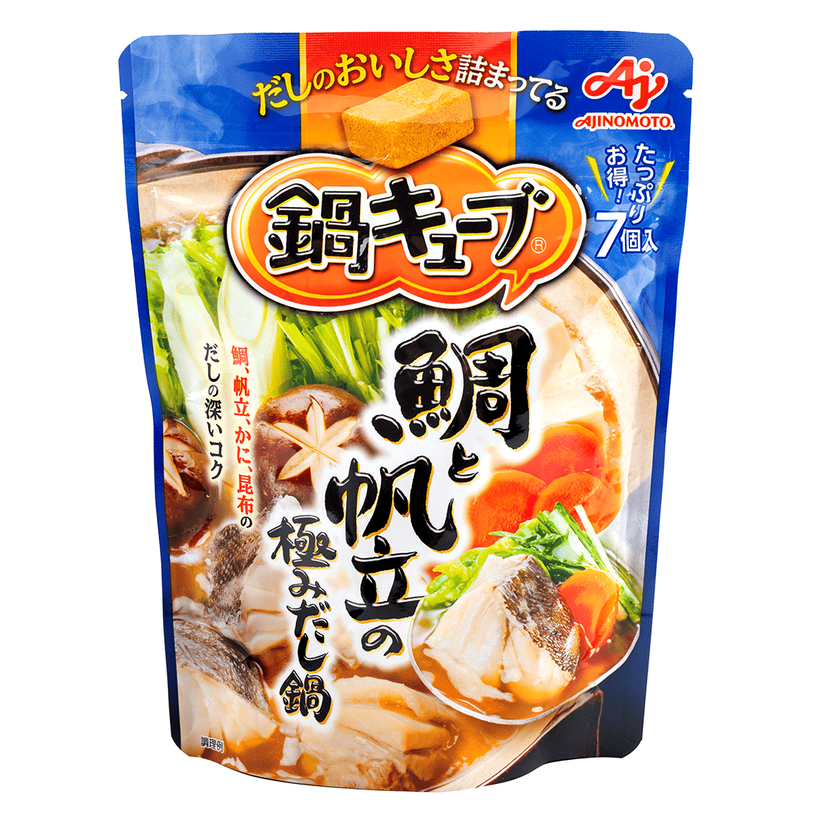Aj Hotpot Cube Sea Bream & Scallop 59.5 克