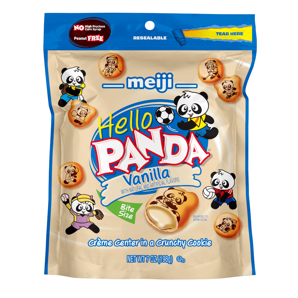 Meiji Hello Panda Cookies Vanilla 7 oz