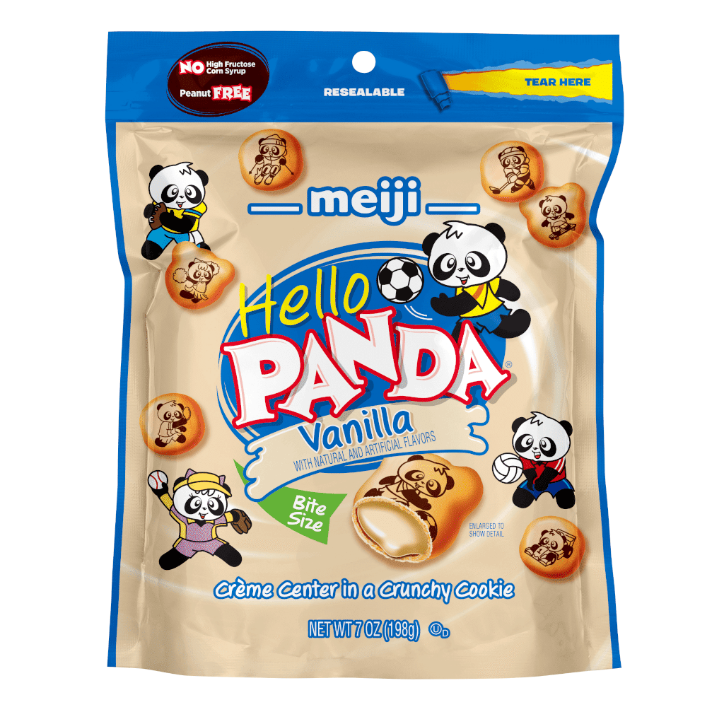 Meiji Hello Panda Cookies Vanilla 7 oz