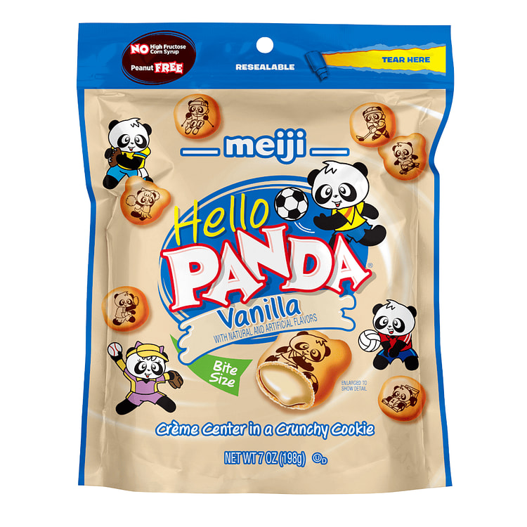 Meiji Hello Panda Cookies Vanilla 7 oz