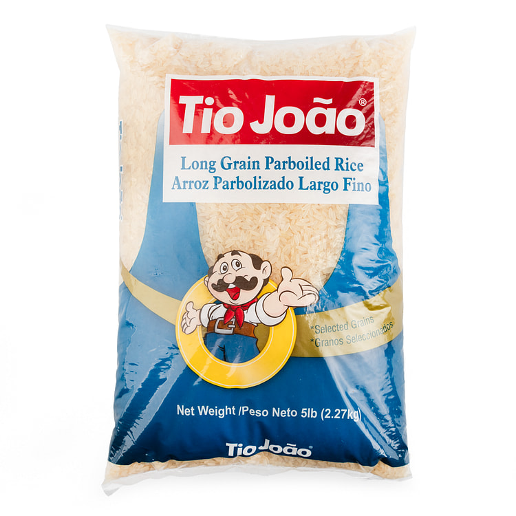 Tio João Long Grain Parboiled Rice 5 lb
