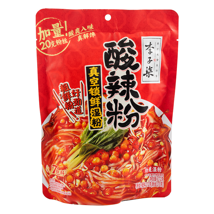 李子柒 薯你弹酸辣粉