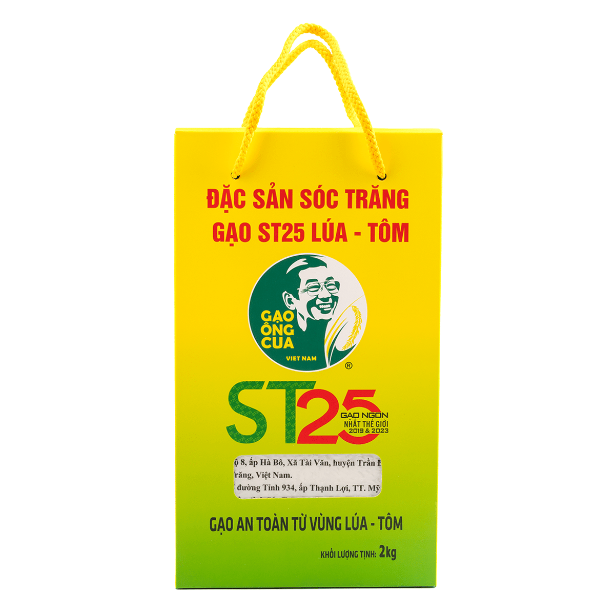 Ong Cua ST-25 Super Premium Fragrant Rice 4.4 lb