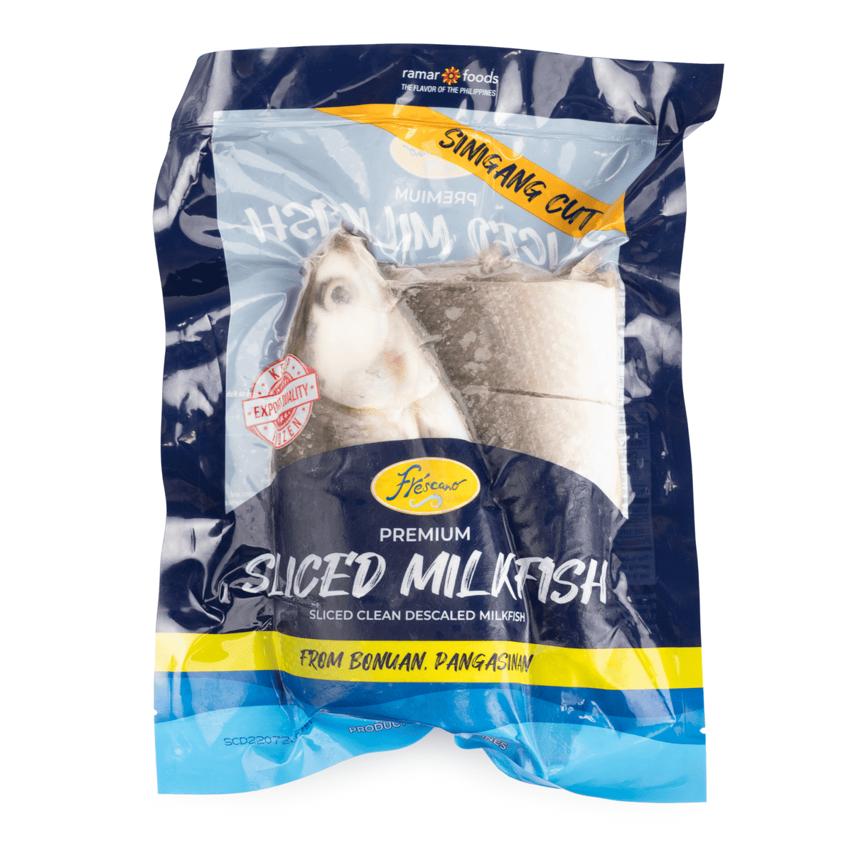 Frescano Sinigang Cut Sliced Milkfish, Frozen 720-900 g