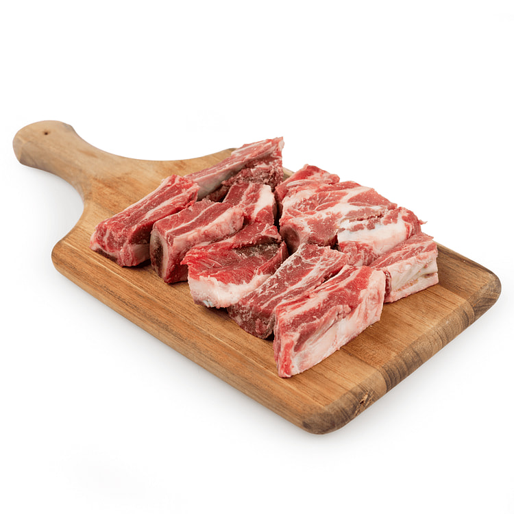 Beef Short Rib Flanken Style for Soup/Stew, Frozen 1.5 lb