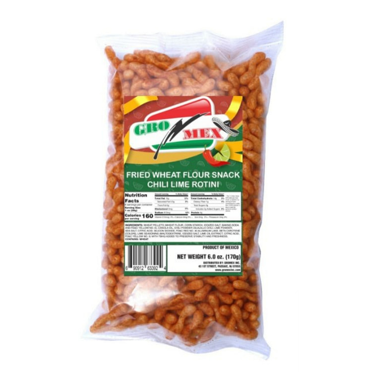 GroMex Lagrimas con Chile Y Limon 6 onza(s)