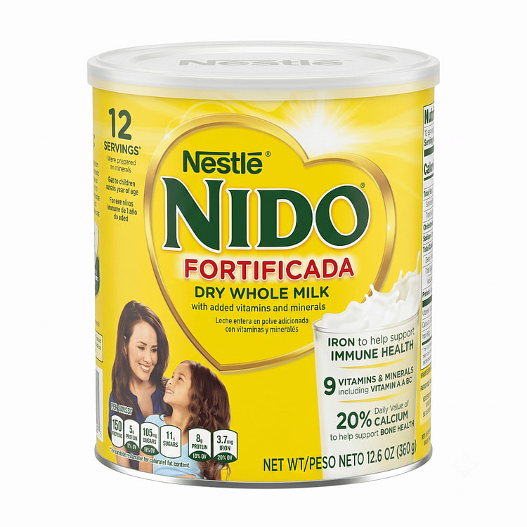 Nestlé Nido Fortified Dry Whole Milk 12.6 oz
