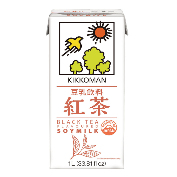 Kikkoman Soy Milk Black Tea 33.81 液盎司