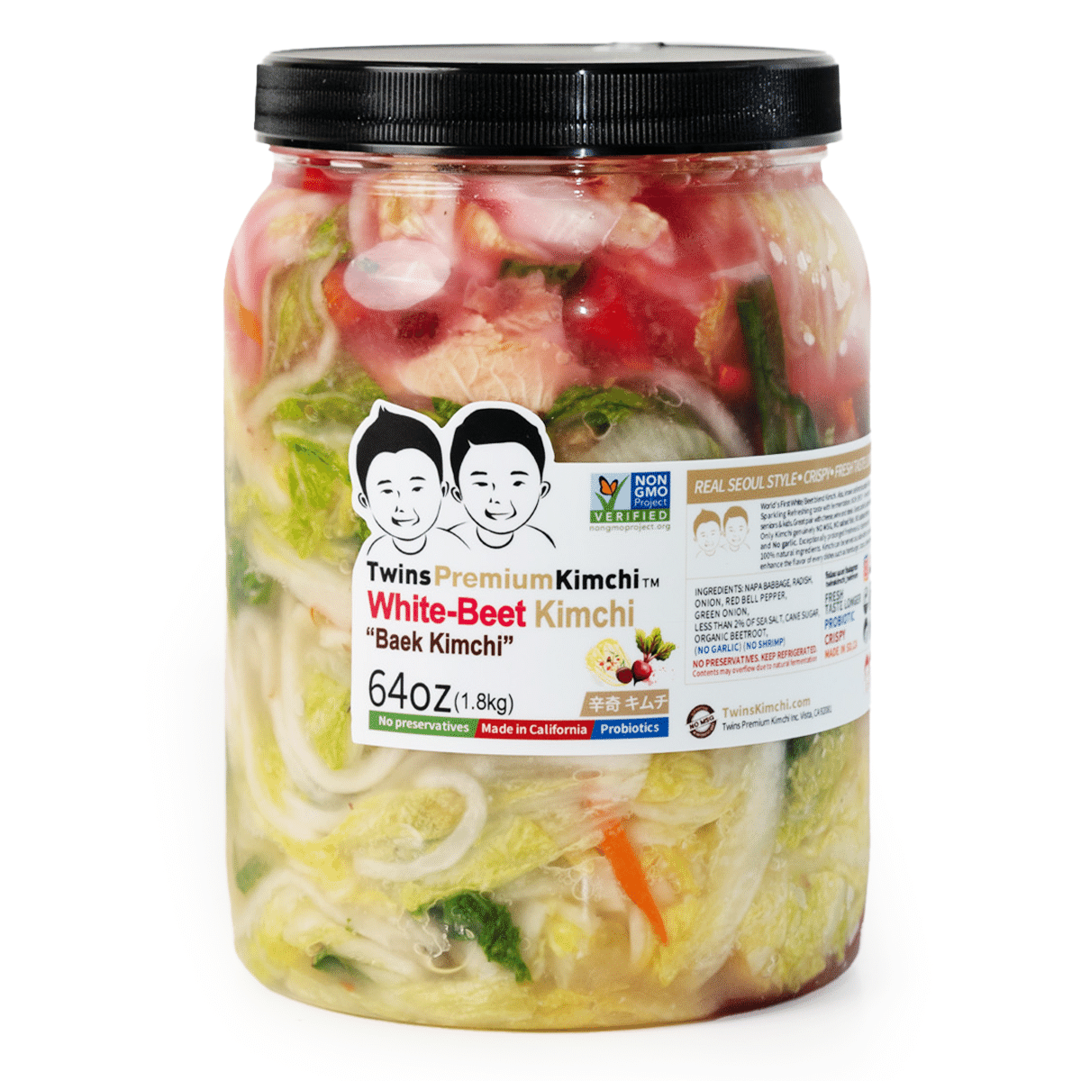 Twins Premium Kimchi White Kimchi 64 oz