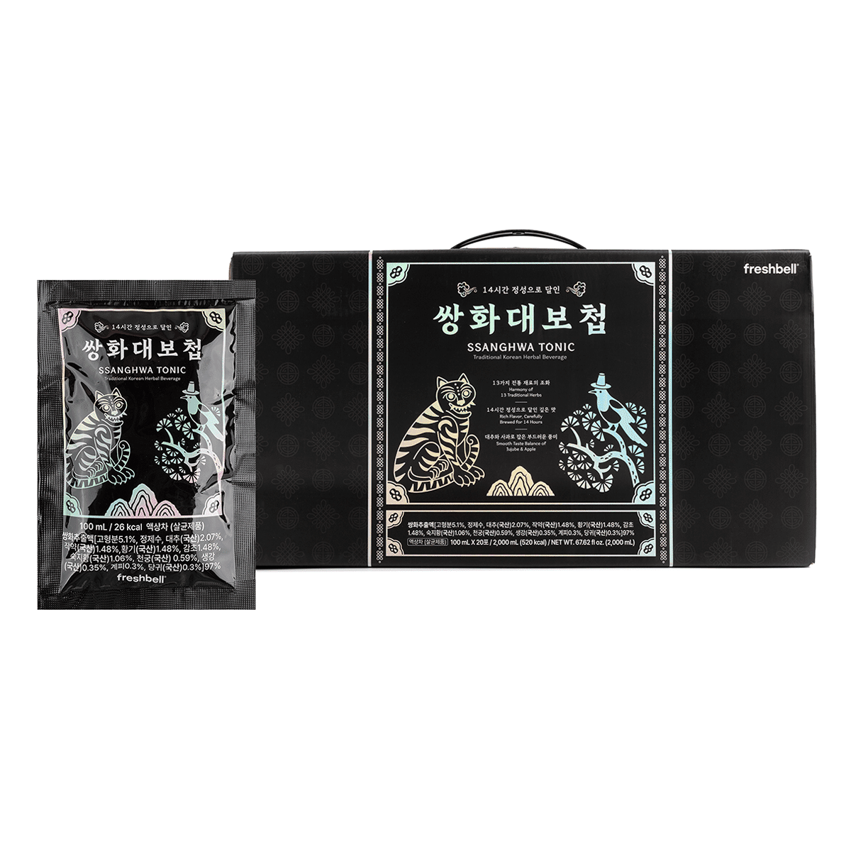 SSANGHWA TONIC (Herb Beverage) 100 ml(ミリリットル)*20 パック