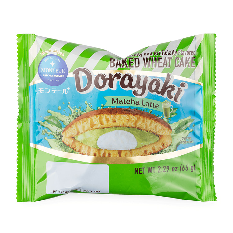 Monteur Dorayaki Matcha Latte 2.29 oz (min 2)