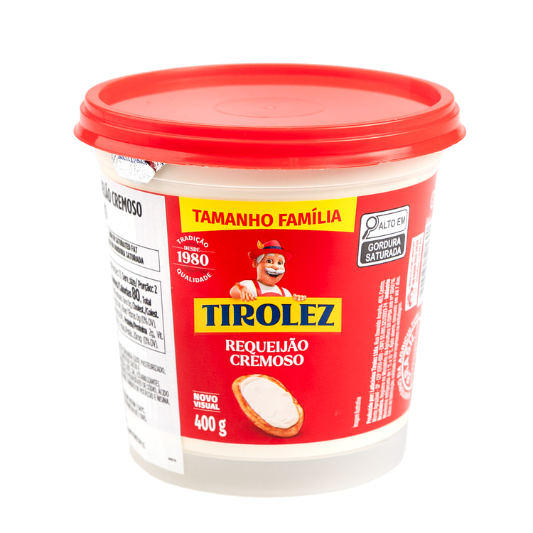Requeijão Cremoso Tirolez 400 g