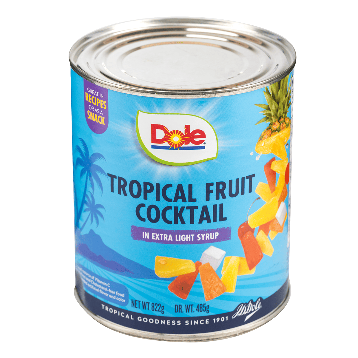 Get Dole Tropical Fruit Cocktail in Extra Light Syrup 30 oz