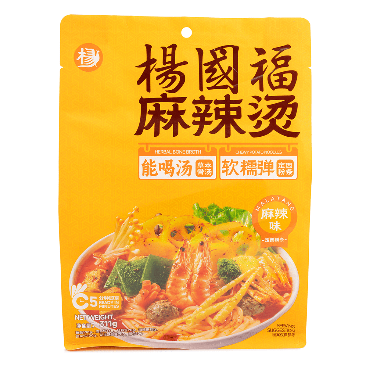 杨国福麻辣烫粉 (海外版) 311 克