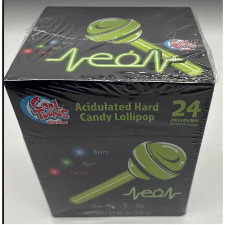 Cool Toons Hard candy lollipop Individually wrapped 11.85 oz