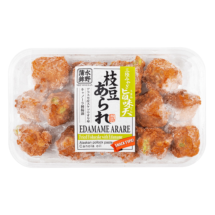 Mizuno Edamame Arare Fishcake 4.93 盎司