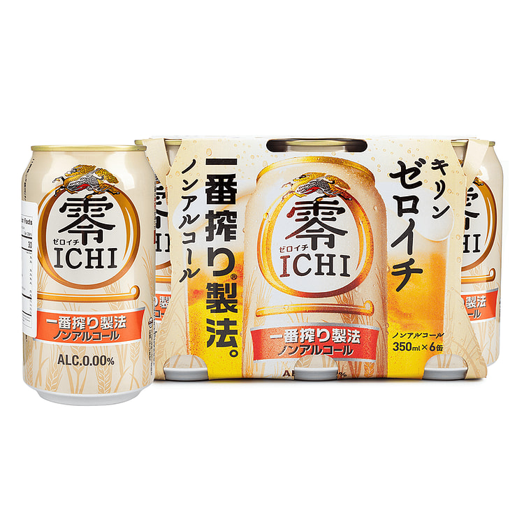 Kirin Zero-Ichi Non-alcohol Beer 6Pack 350 ml
