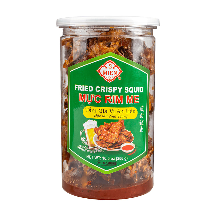 3 Mien Fried Crispy Squid in Tamarind Sauce 300 g