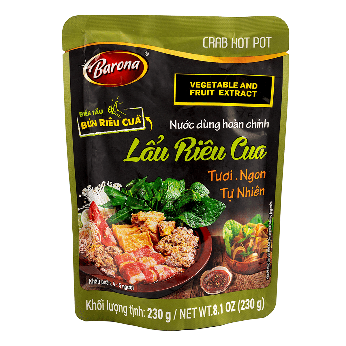 Barona Sauce for Crab Hot Pot 230 克