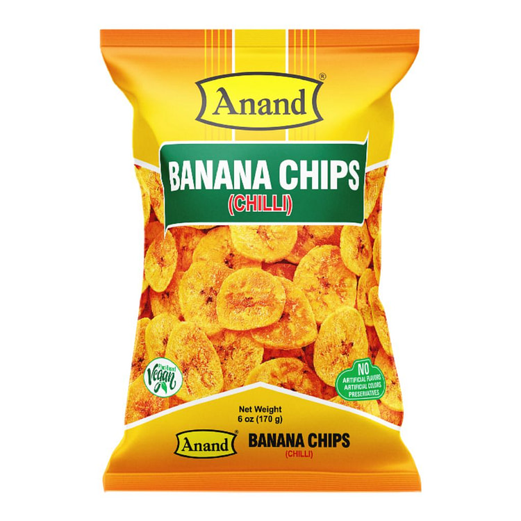 Anand Banana Chips, Chilli Flavor 170 g