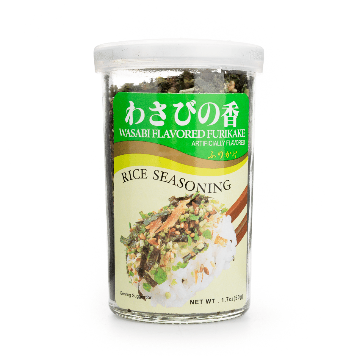 Ajishima Furikake Wasabi Rice Seasoning 1.7 oz*30 pack