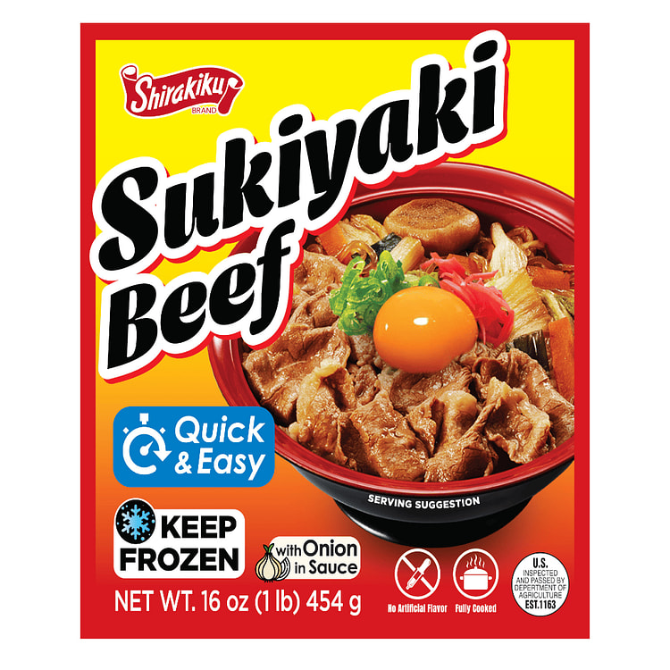 Shirakiku Sukiyaki Beef 1 lb