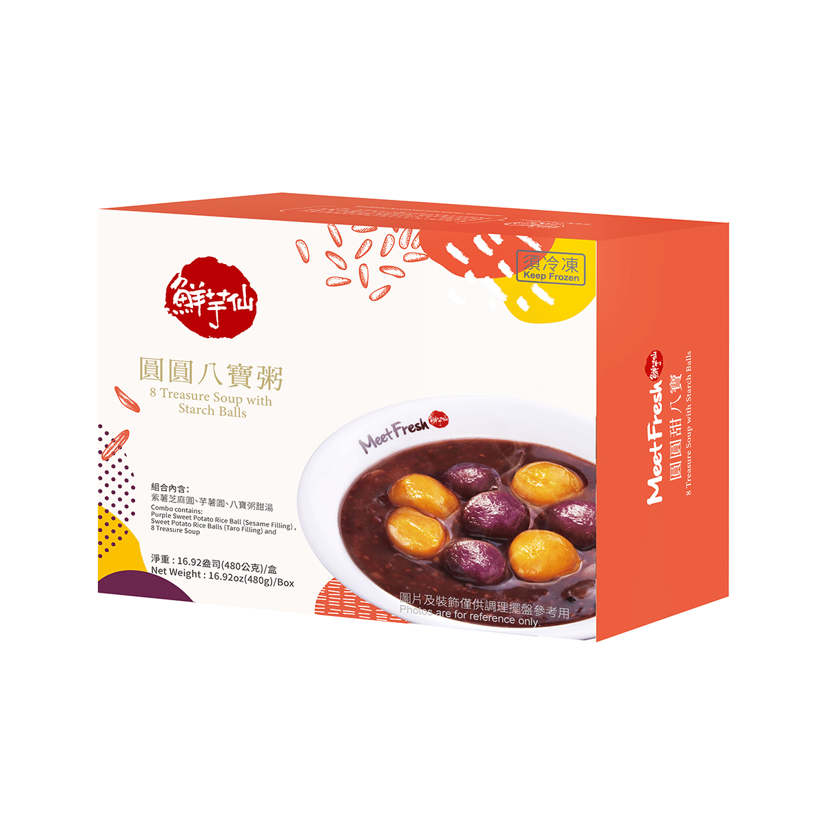 鲜芋仙 圆圆八宝粥 480 克