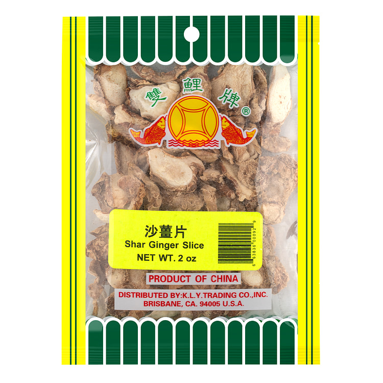 双鲤牌 沙姜片