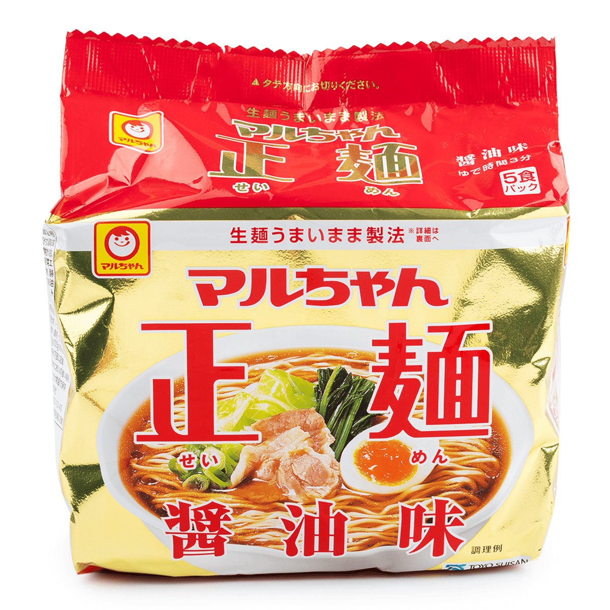 MaruChan Soy Sauce Flavor 5P 525 그램