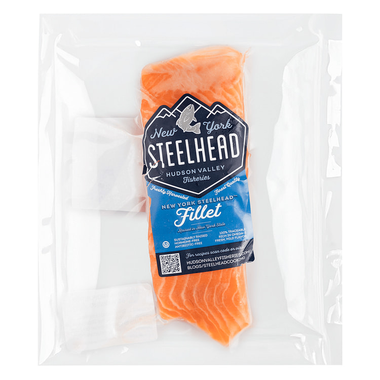 NY Steelhead Trout Portion Sashimi Quality 6 oz