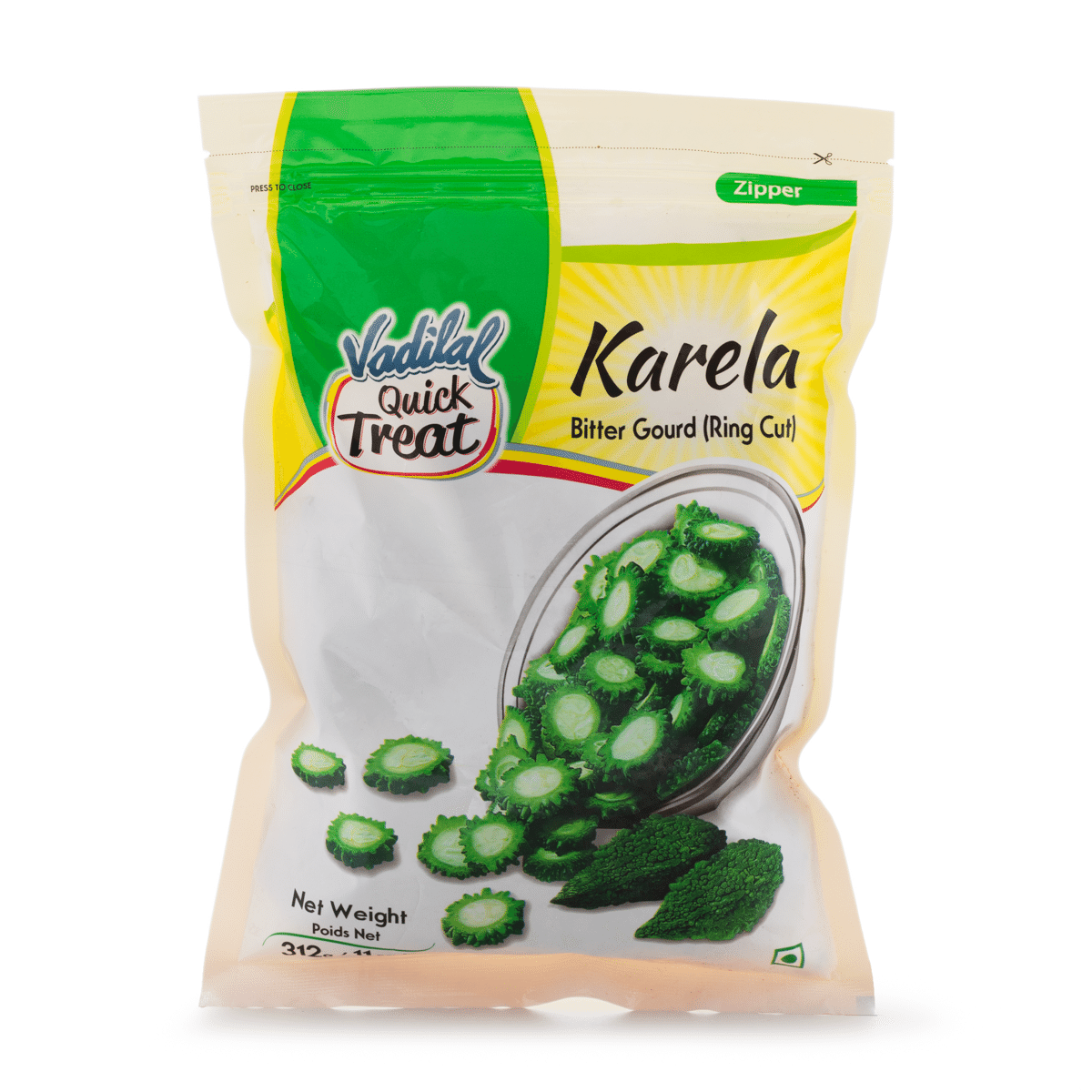 Vadilal Karela (Bitter Melon) Frozen 11 oz