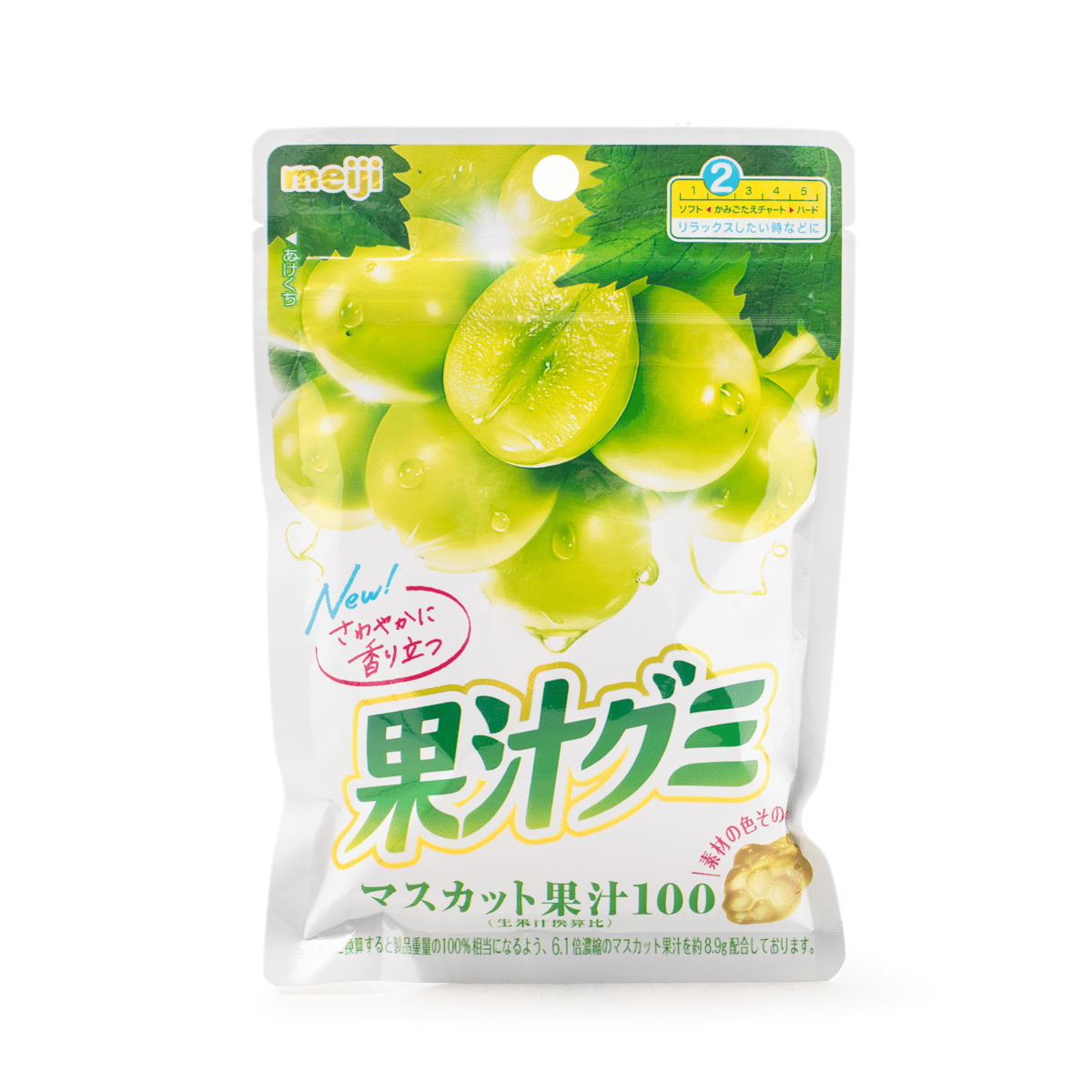 果汁グミ マスカット果汁100% 54 グラム