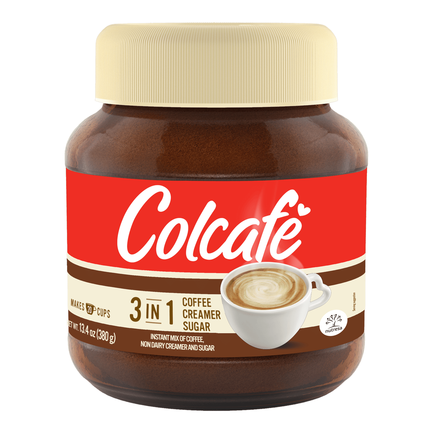 Colcafe 3 in 1 Coffee Jar 380 g
