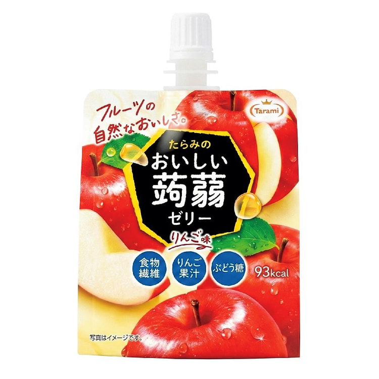 Tarami こんにゃく ゼリー リンゴ味 150 グラム