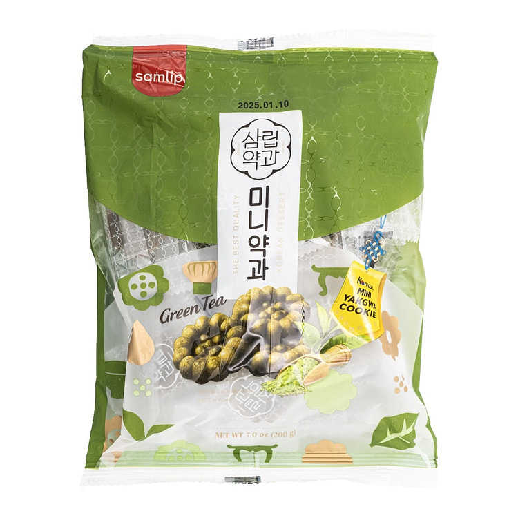 삼립 미니약과 녹차맛 200 그램