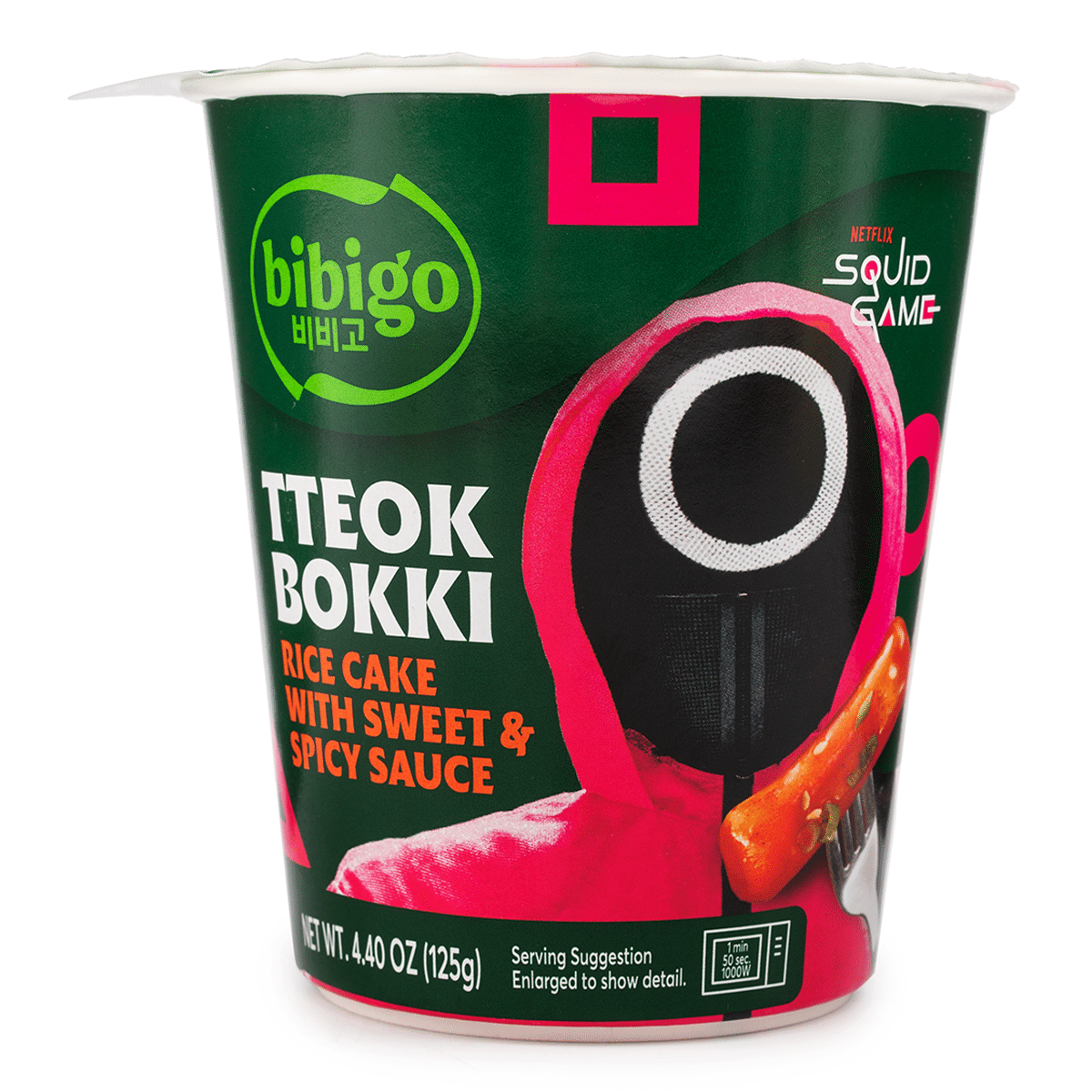 CJ Bibigo Tteokbokki Pouch Sweet & Spicy Flavor 125 g*24 pack