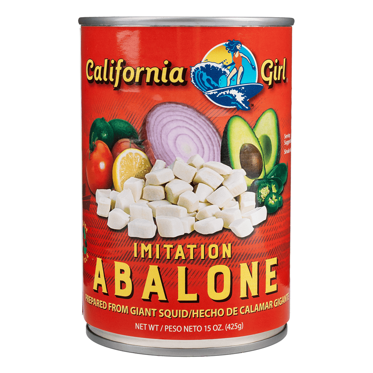 California Girl Imitation Abalone 15 oz