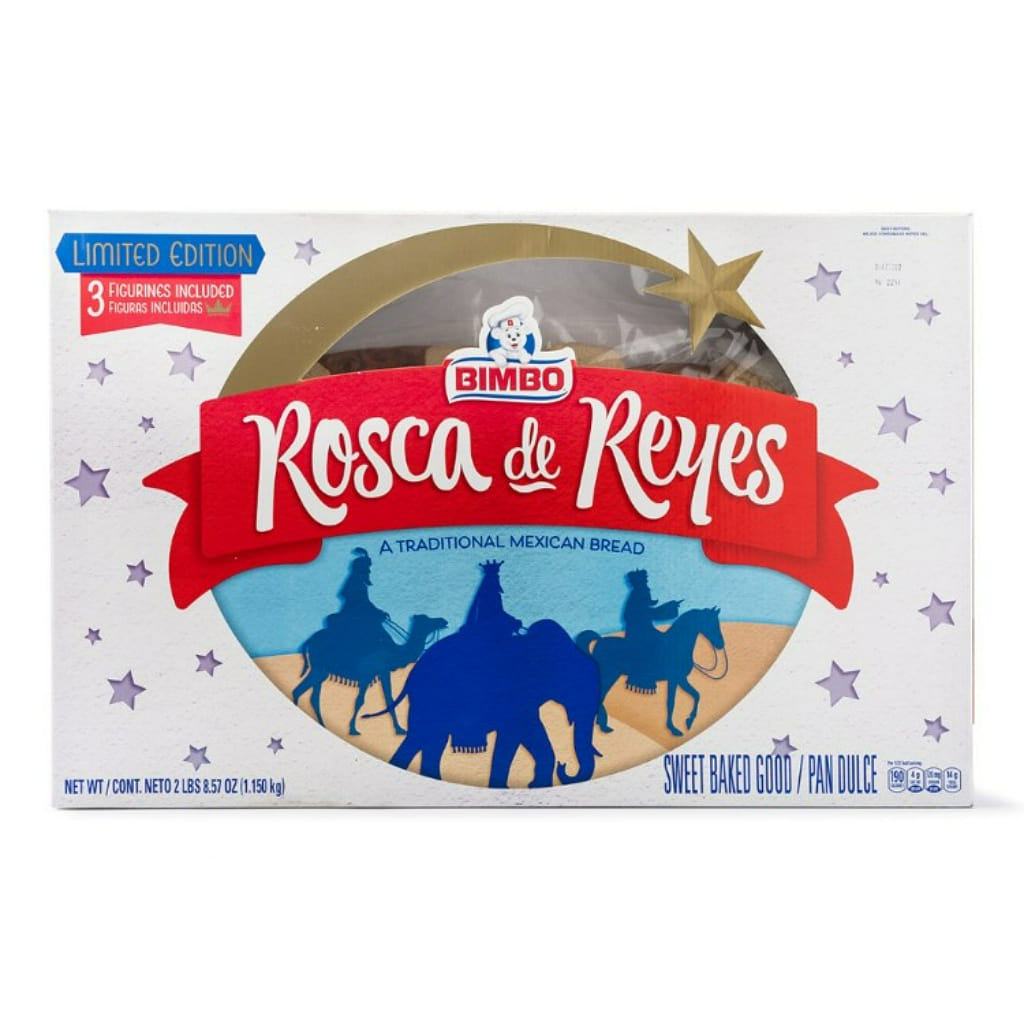 Bimbo Rosca De Reyes, Candied Fruit Bread Ring 37 oz