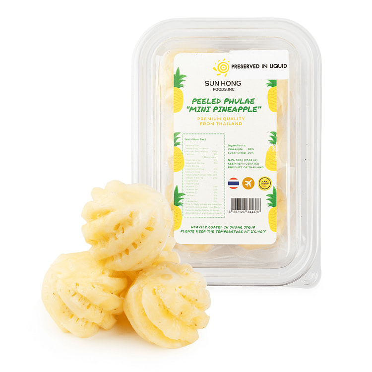 空运进口泰国迷你菠萝 17.63 盎司