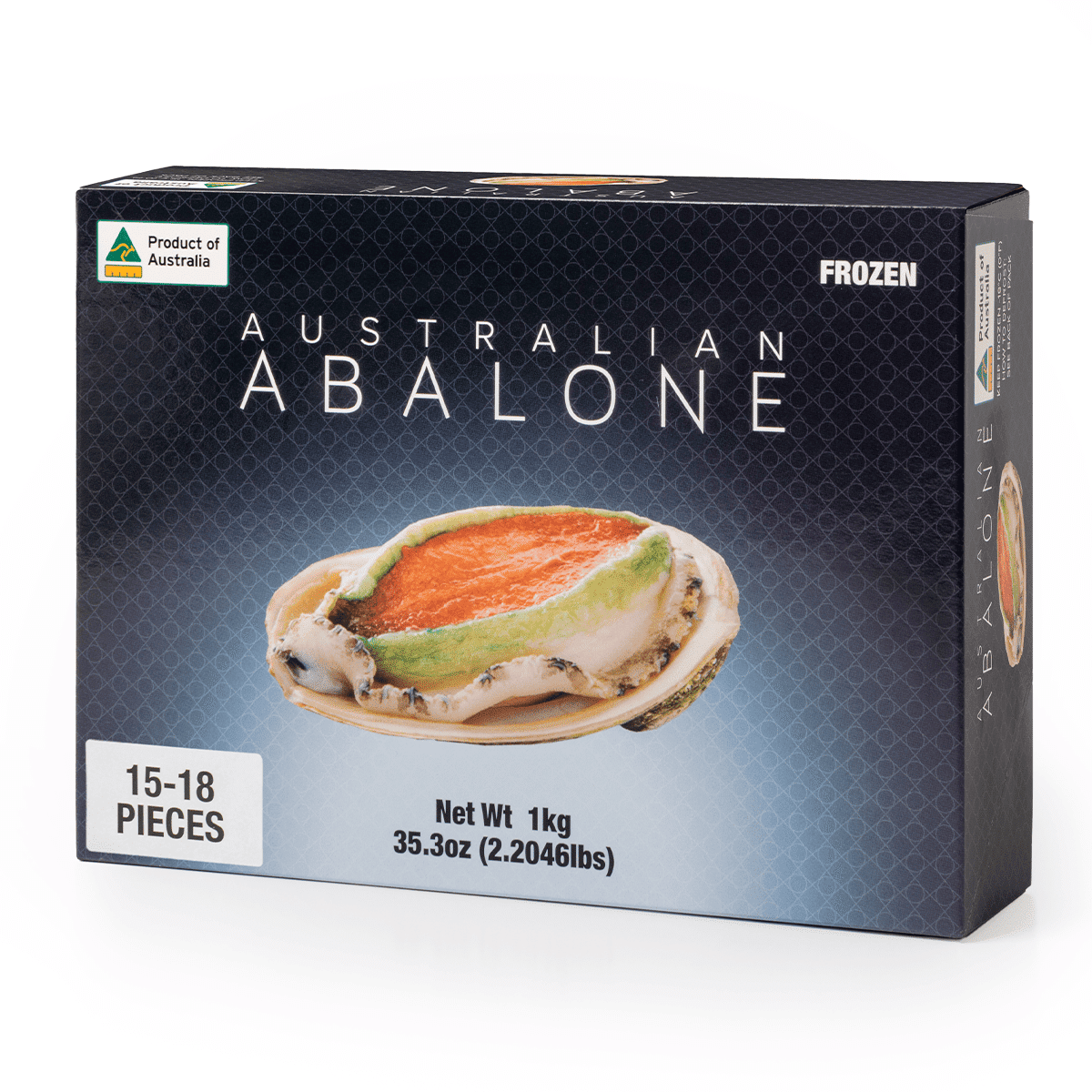 Abulón Australiano Greenlip Natural 14-18ct 35.3 onza(s)
