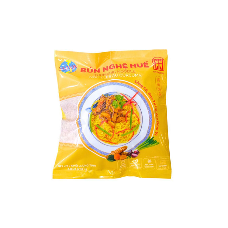 Saigon Turmeric Noodles, Frozen 250 克